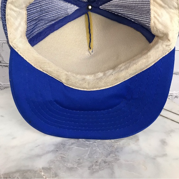 Daytona Bike Week 1983 Vintage Motorcycle Racing SnapBack Mesh Trucker Hat Sz OS - Picture 5 of 12